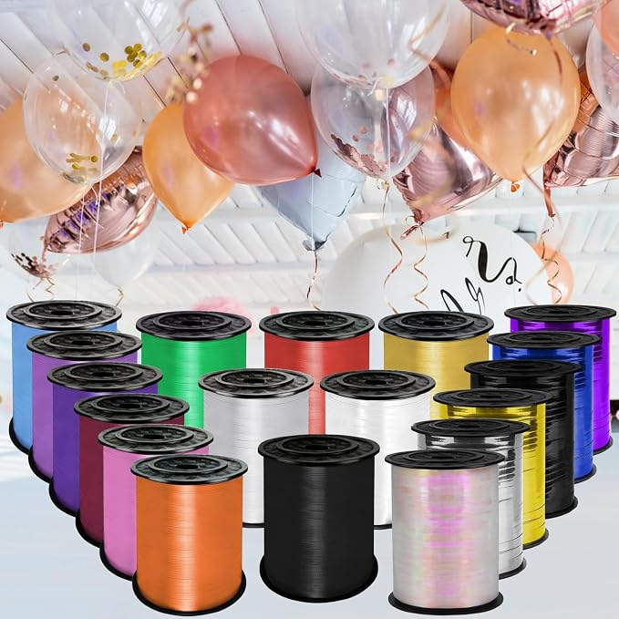 Black Curling Ribbon, 500 Yards Ribbons - Image 5