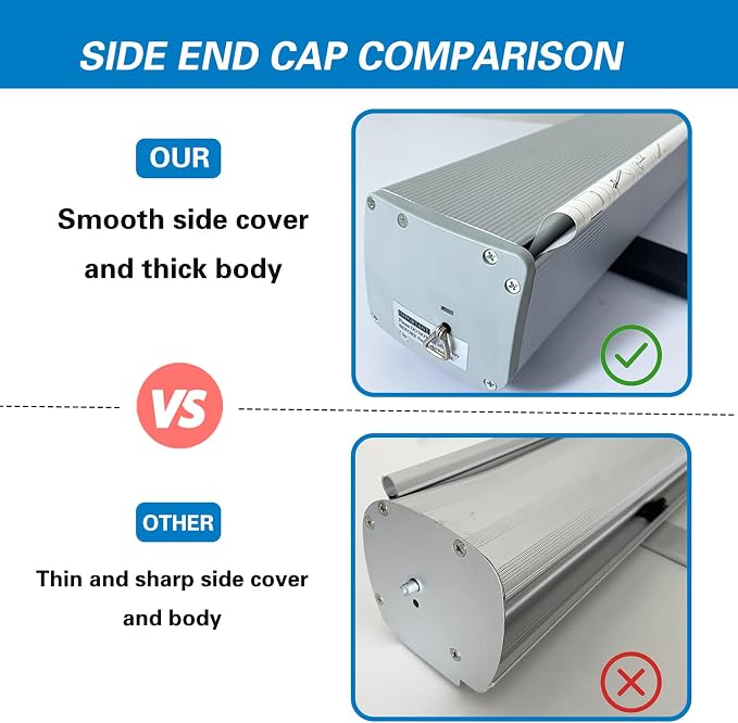 CUSTOM Retractable Banner Stand, Banners are made from curl-free fabric - Image 4