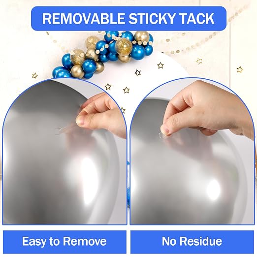 JANYUN 280 Pcs Clear Sticky Dots, 15 mm Round Putty Tape - Image 3