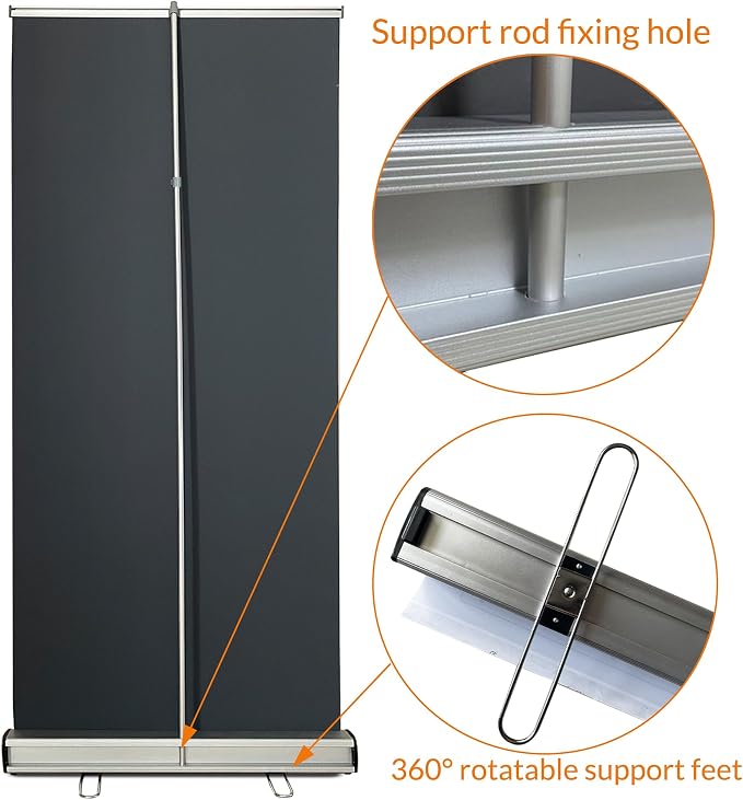 CUSTOM Retractable Banner Stand, Banners are made from curl-free fabric - Image 7