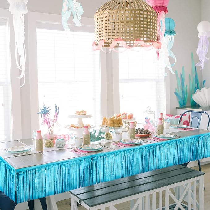 Boys Birthday Decorations Blue Party Streamers - 48FT Baby Shower Boy - Image 3