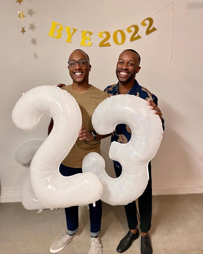 White 17 Balloon - Image 7