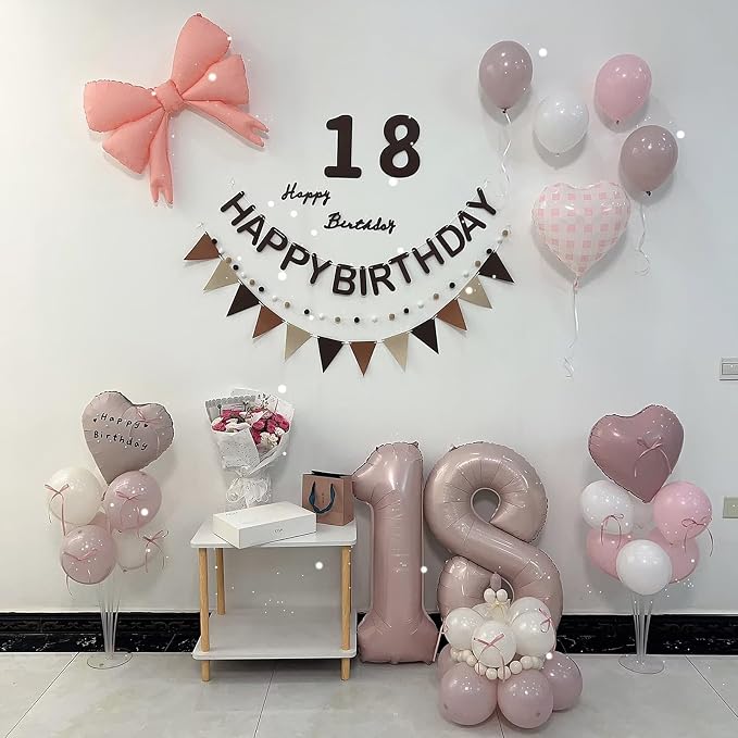 40 Inch Pink Number 0 Foil Balloon - Image 4