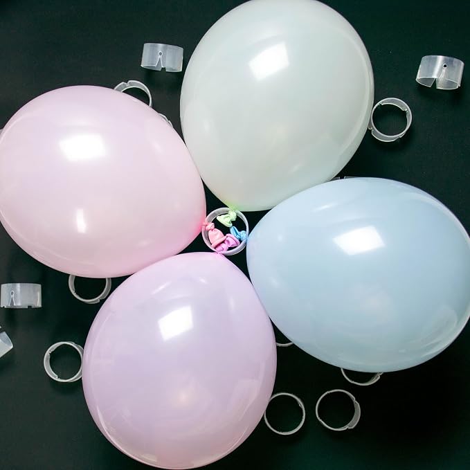 100pcs Ring Clips for Balloon Stand/Columns/Arches/Tower, Plastic Ties for Arch - Image 7