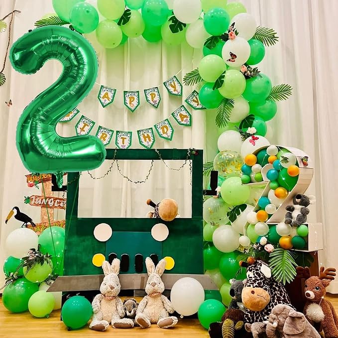 TONIFUL Green 40 inch Digital 2 Balloon - Image 3