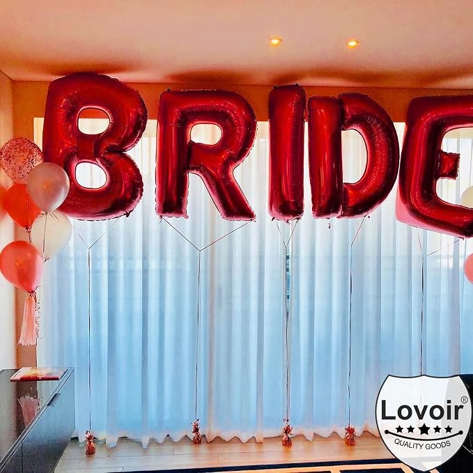 Lovoir 40 Inch Large Red Letter U Balloons Big Size Jumbo Mylar Foil Helium - Image 4