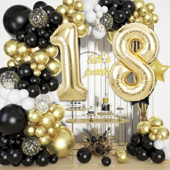 50 Balloon Number, 40 Inch Light Gold 50 Balloon Numbers, 50th Birthday Balloons - Image 4