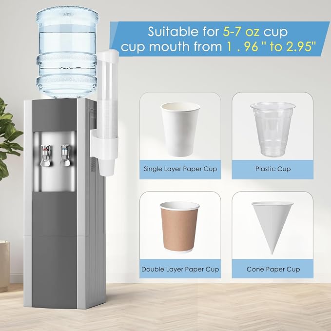 Cup Dispenser Holder for 5oz - 7oz Paper Plastic Cups - Image 4
