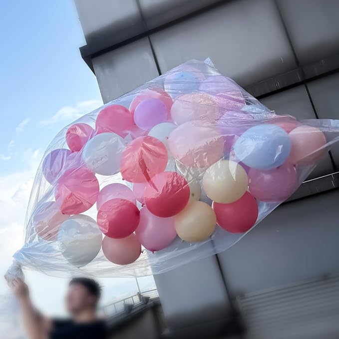 4 Packs Large Balloon Bags for Transport 98 x 59 inch 2 Packs and 59 x 47 inch - Image 5