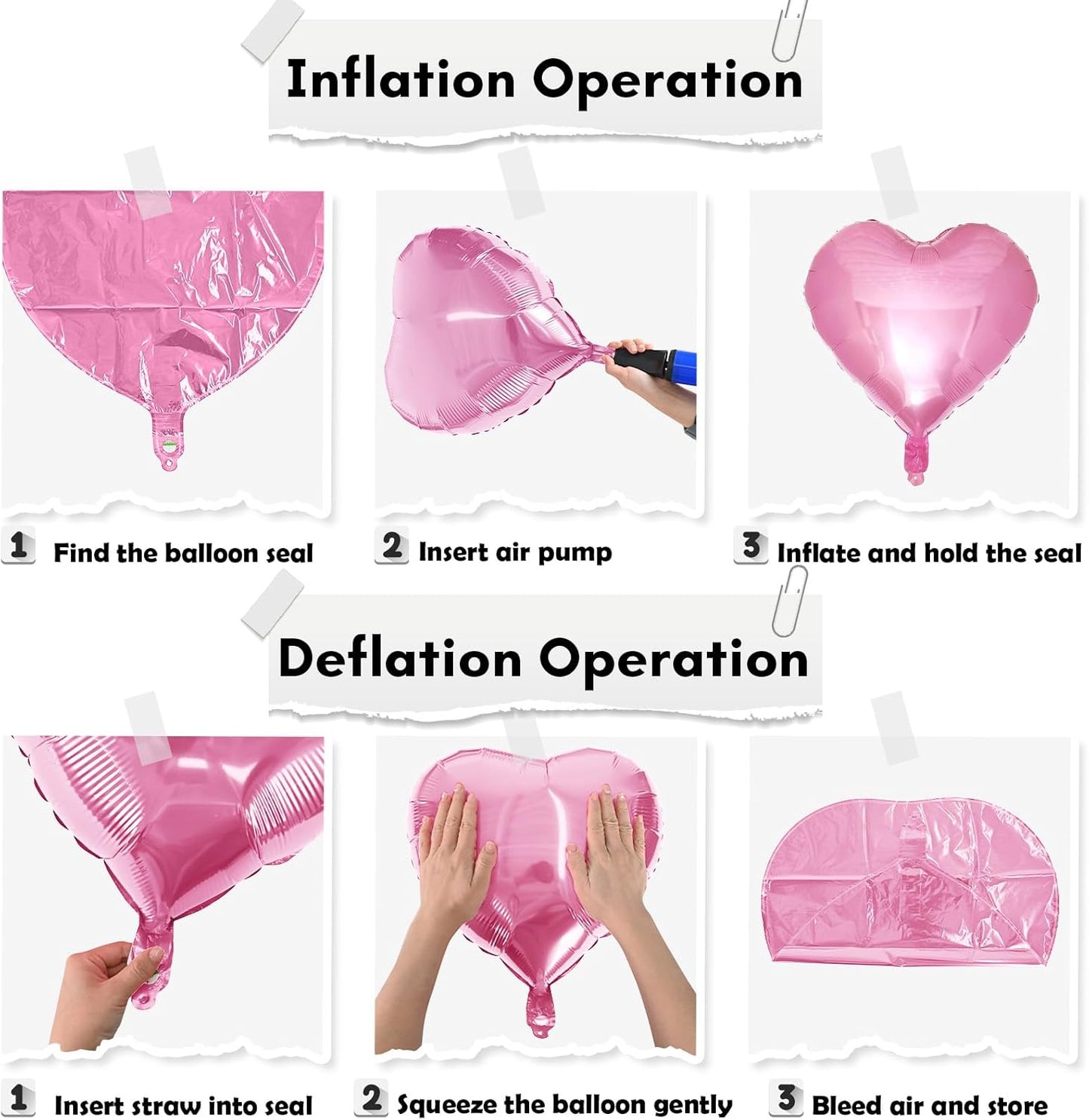 Pink Purple Foil Heart Balloons, 18 Inch 12Pcs Lavender Purple Pink and Silver Heart Shape Foil Balloons, Light Violet Purple Helium Balloon for Girls Women Birthday Wedding Valentines Butterfly Party