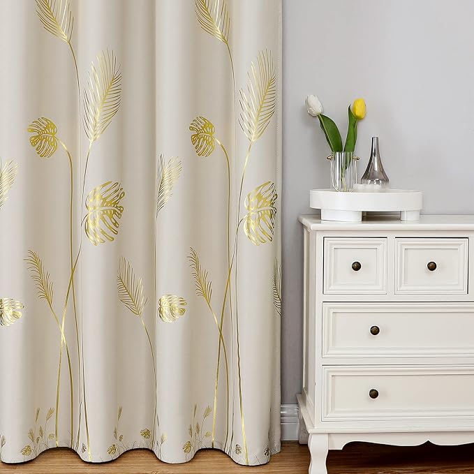 Blackout Curtains 2 Panels Set - Image 2