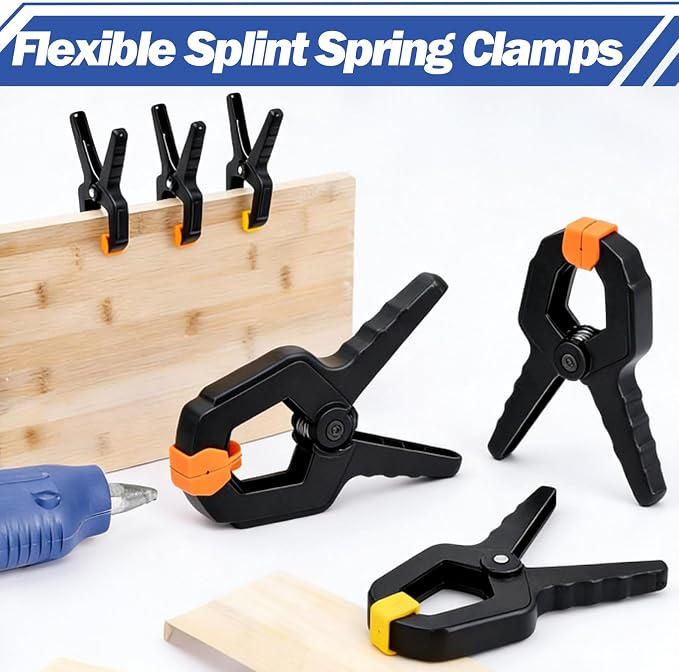 30 Pack Spring Clamps, Backdrop Clips, Balloon Arch Clips, Wood Clamps - Image 4
