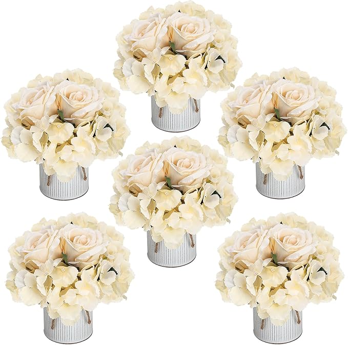 Flower Table Centerpieces by DIYDOFUN