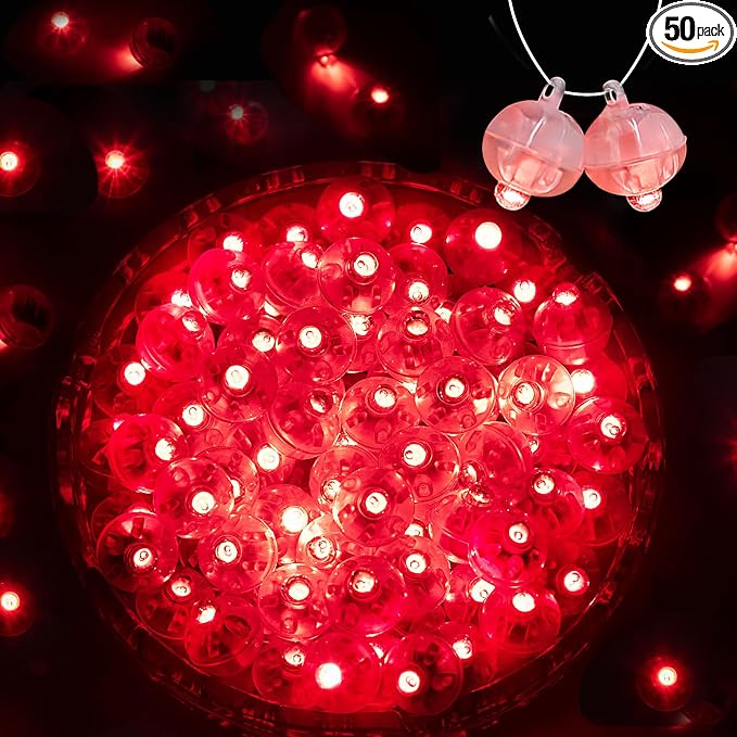 50PCs Mini Led Lights, Led Balloons Light by ZGWJ