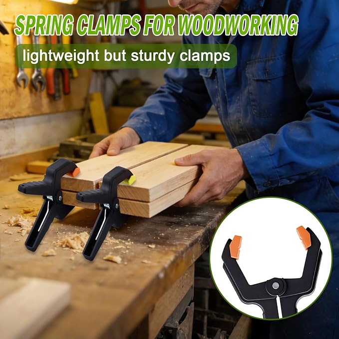 16 Pack Spring Clamps Heavy Duty - Image 4