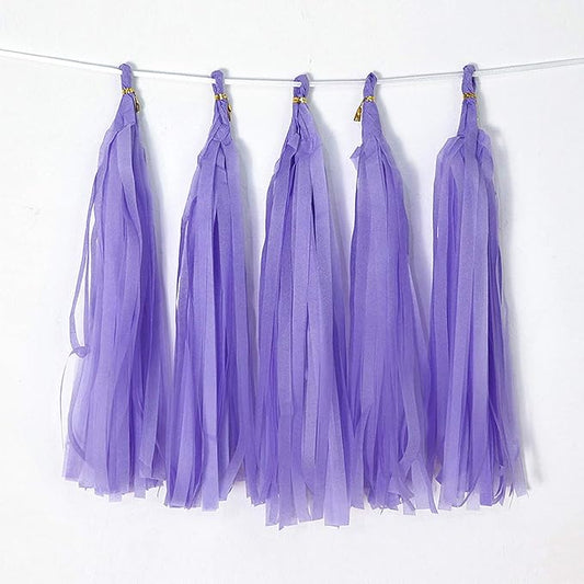 Tissue Paper Tassel DIY Hanging Paper Decorations Party Garland by Binpeng