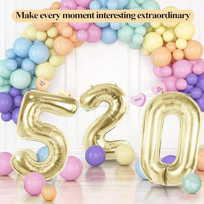 Number 97 Balloons for 97th Birthday Party Decorations, 40 Inch 0-100 - Image 6