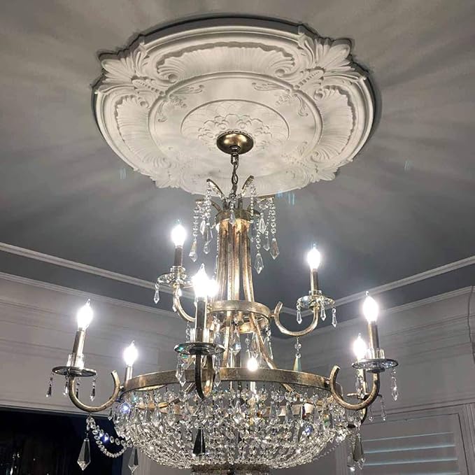 Ekena Millwork Bradford Ceiling Medallion, Pale Gold - Image 12
