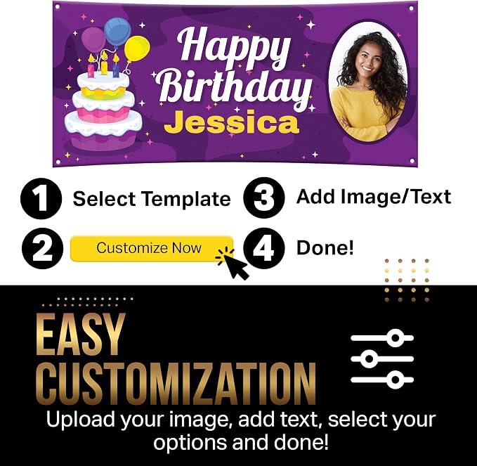 Custom Birthday Banner by DOT4DOT - Image 2
