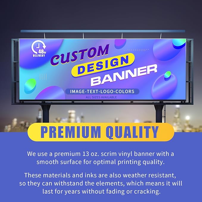 Custom Vinyl Banner by EKSPRINT, 13OZ Banners and Signs Customize - Image 5