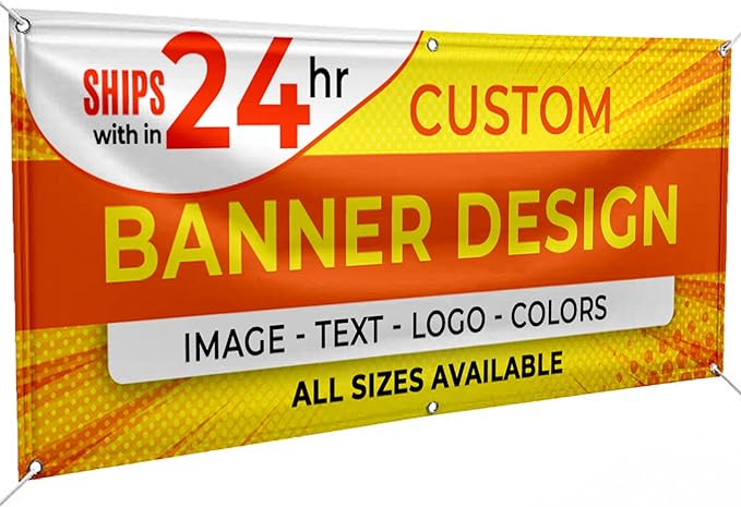 Personalized Passion Vinyl Banner 2' x 6' by PersonalizedPassion