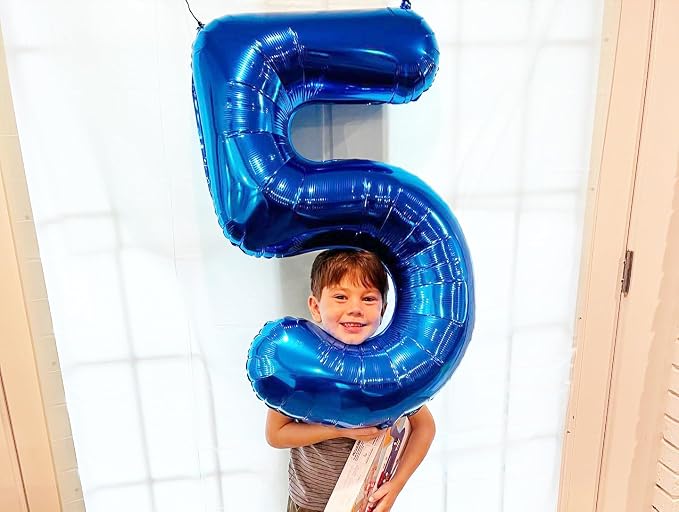 Navy Blue 21 Balloon - Image 8