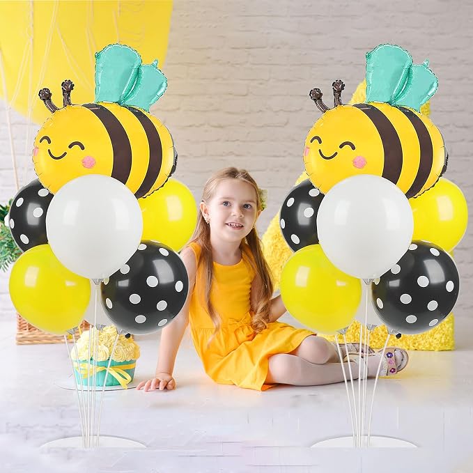 Bee Birthday Party Balloons Stand Kit 2 Sets - Image 5