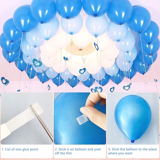 HANWER Balloon Glue Point Dots, Adhesive Dots Tape - Image 4