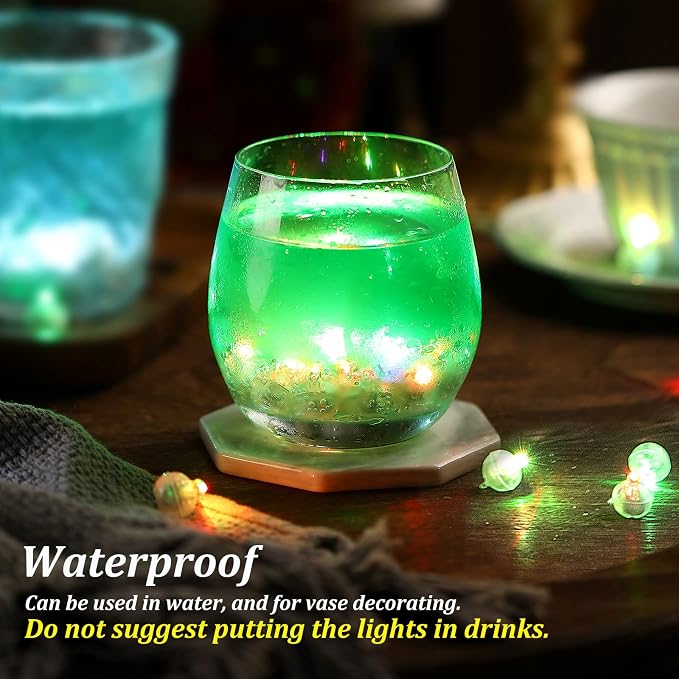 50PCs Mini Led Lights, Blinking Led Balloons Light - Image 5