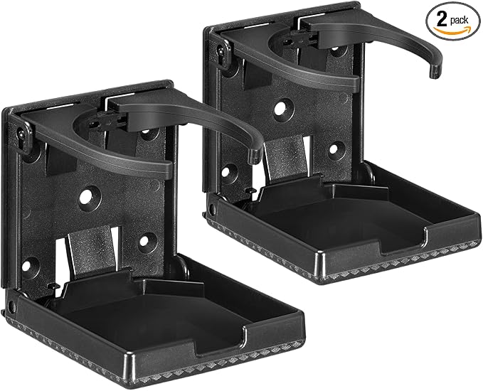 Spurtar 2pcs Boat Cup Holder 2.36-3.94'' Adjustable Foldable | Suitable by Spurtar%C2%AE