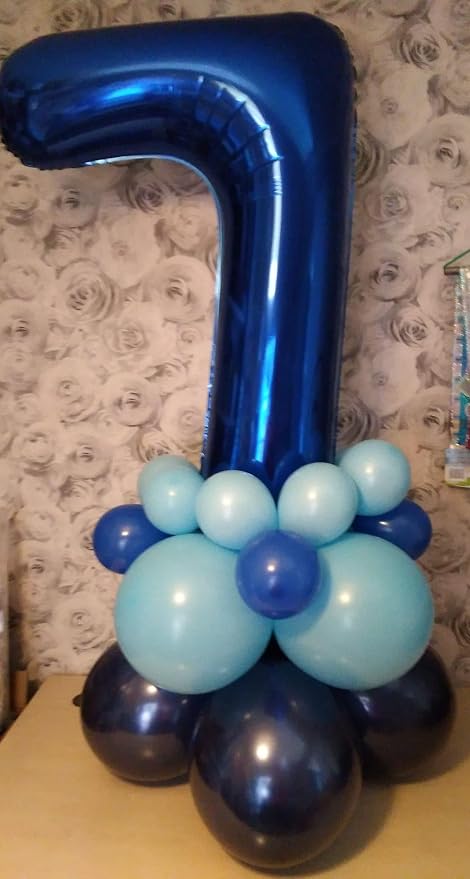 Night Blue Number 1 Balloon 40 Inch - Image 8