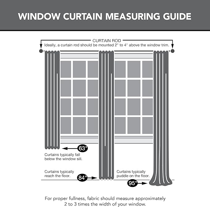 No. 918 Intersect 2-Pack Ogee Print Semi-Sheer Grommet Curtain Panel Pair - Image 6