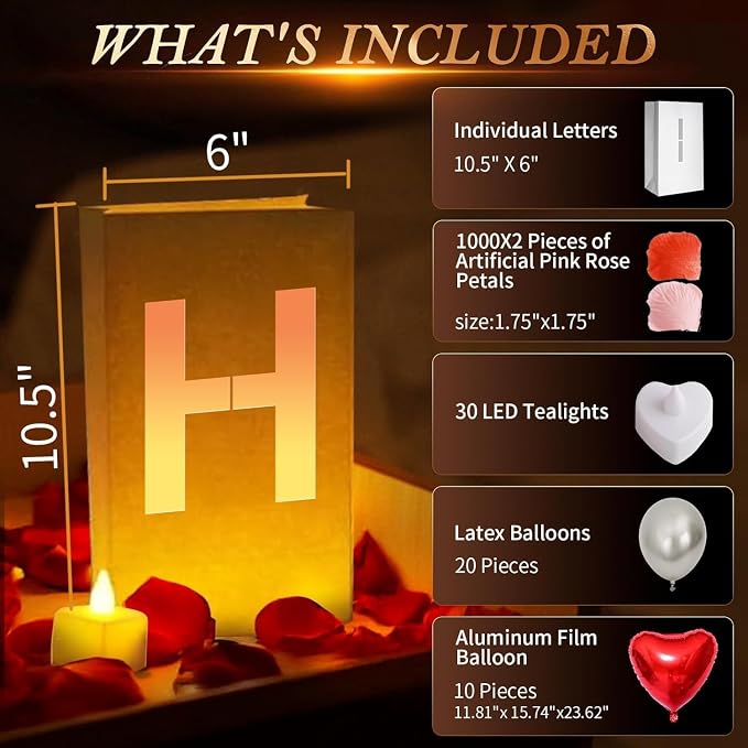 Just Married Light Up Letters, Include Light up Letters, - Image 2