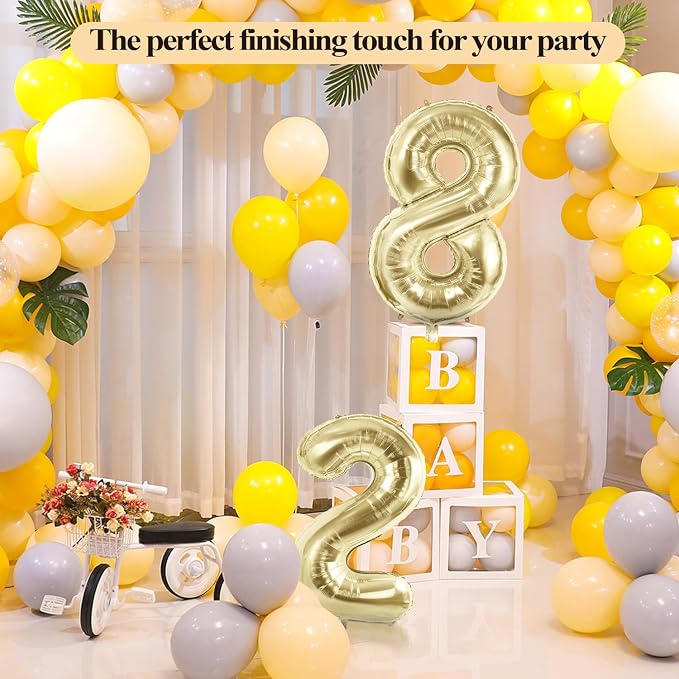 Number 97 Balloons for 97th Birthday Party Decorations, 40 Inch 0-100 - Image 5