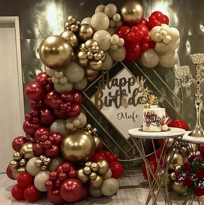 Black and Gold Balloons 18 Inch 24 Pack Matte Helium Latex Round Balloons - Image 5