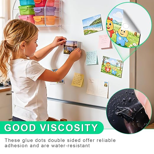 150pcs 1.57 Inch Double Sided Sticky Dots, Mini Clear Glue Adhesive Dots - Image 4