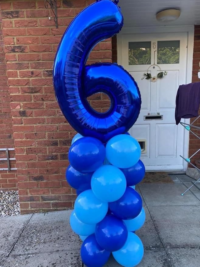 Night Blue 8 Balloon - Image 7