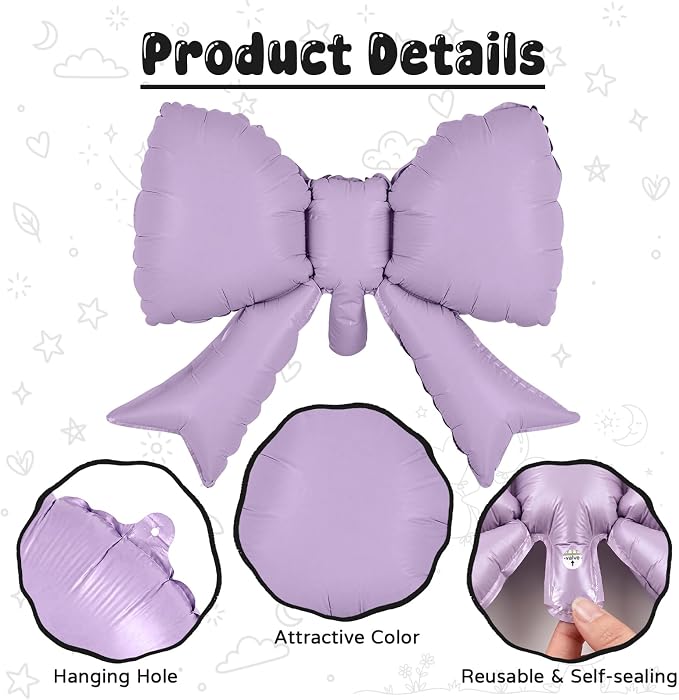40 Inch Light Purple Number 3 - Image 4