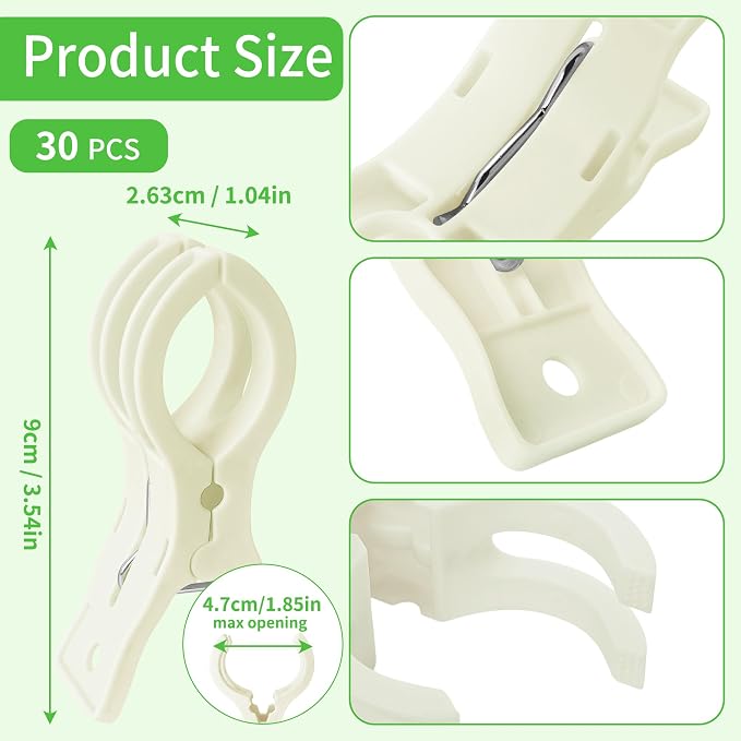 PUGPIU 30 Pack Balloon Arch Clips - Image 3