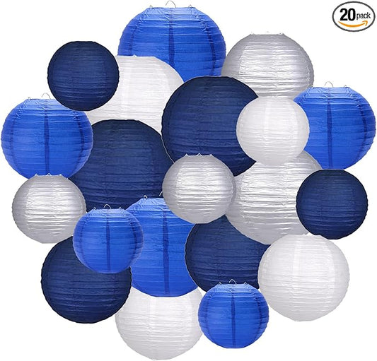 Paper Lanterns Party Decorations, Hanging Round Chinese Lanterns by Unknown