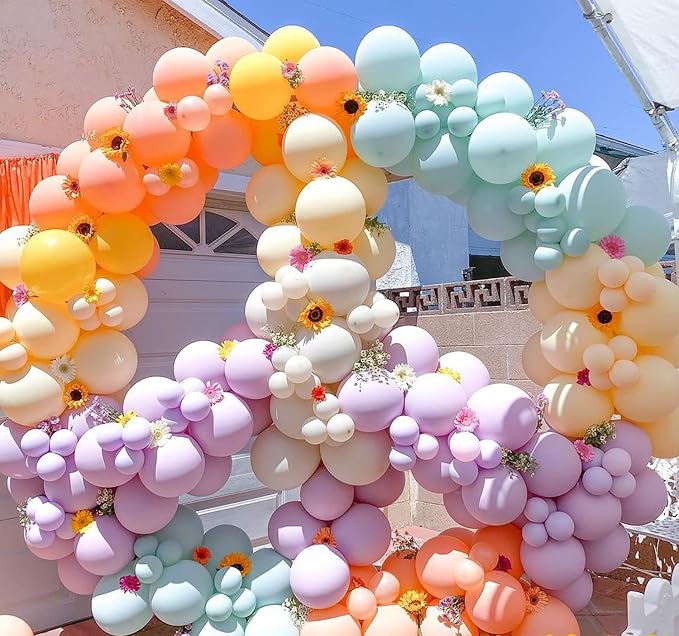 18 inch Pastel Yellow Balloons - Image 4