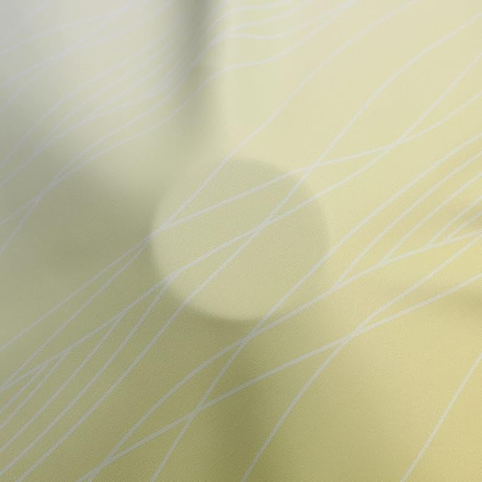 Ombre Yellow and Greyish White Blackout Curtains 96 Inches Long - Image 8
