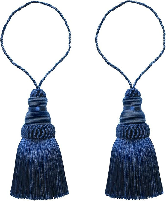 2Pcs Colorful Tassel Key Tassels DIY Accessories | 9.5 Inch Tassels by fenghuangwu
