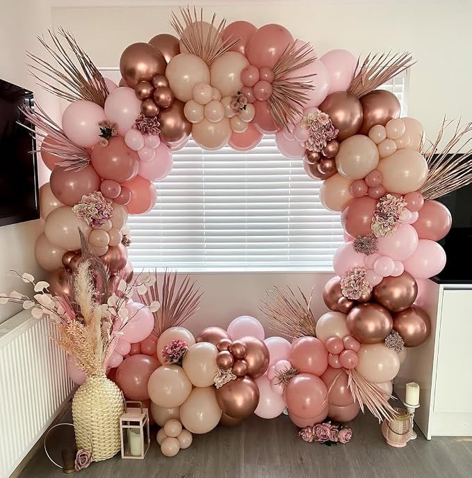Rose Gold Balloon Arch Kit - Image 3