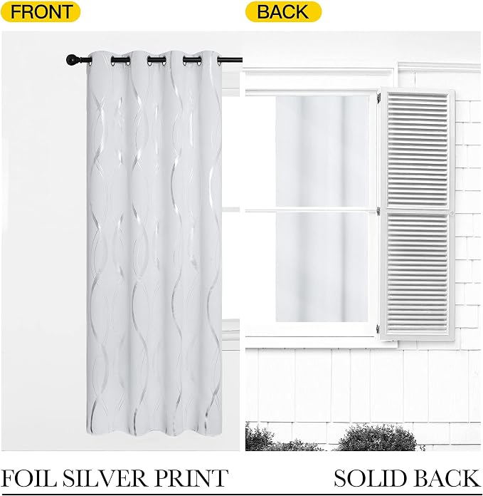 NICETOWN Room Darkening Curtain Panels - Image 6