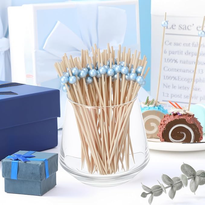 Reallnaive Cocktail Pick Pearl Fancy Toothpick - Image 3