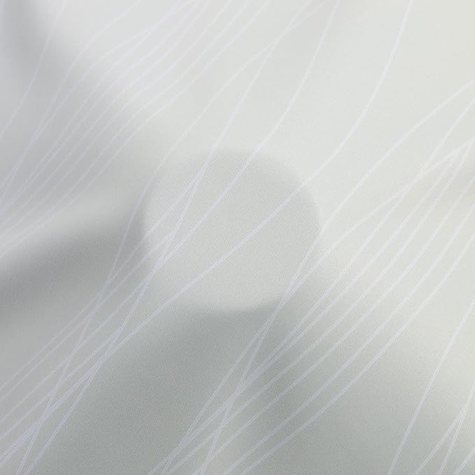 Sage and Greyish White Blackout Curtains 54 Inch Length, Light Blocking - Image 8