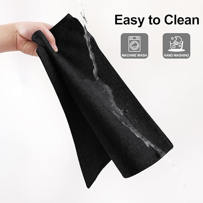 Homaxy Cloths Placemats for Dining Table Set of 4, Cotton Linen Blend Table Mats - Image 7
