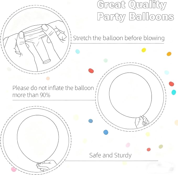 412pcs Nude Balloons Different Sizes 18 12 10 5 Inch, nude balloon arch - Image 4
