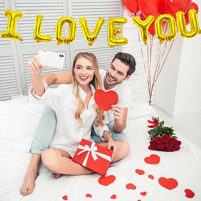65 Pcs 16 Inches Happy Birthday and 2 Sets A-Z Letter Balloons, DIY Custom - Image 5